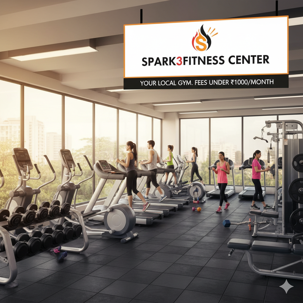 gym near me with fees under 1000